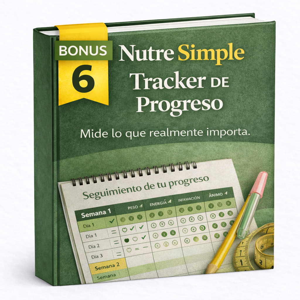 LIBRO DIGITAL NUTRE SIMPLE + 6 BONOS DE REGALO