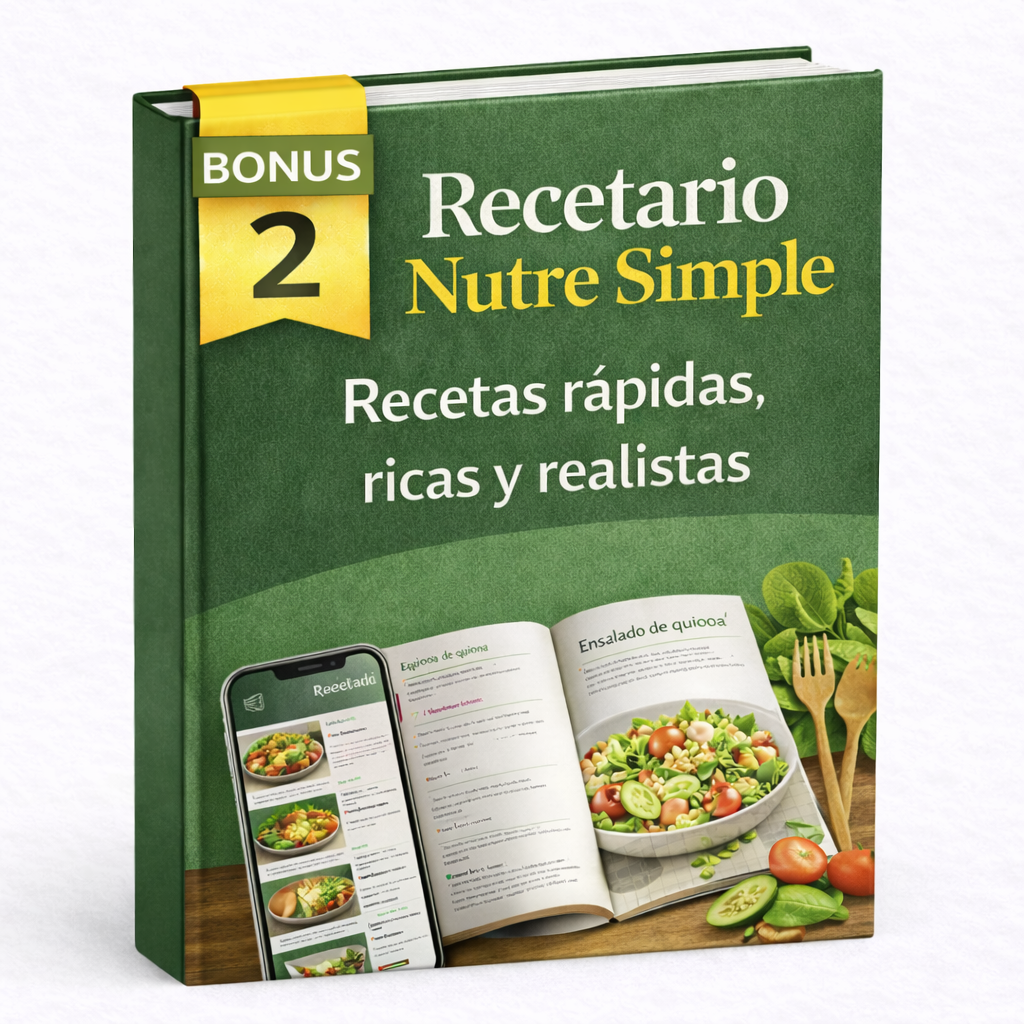 LIBRO DIGITAL NUTRE SIMPLE + 6 BONOS DE REGALO