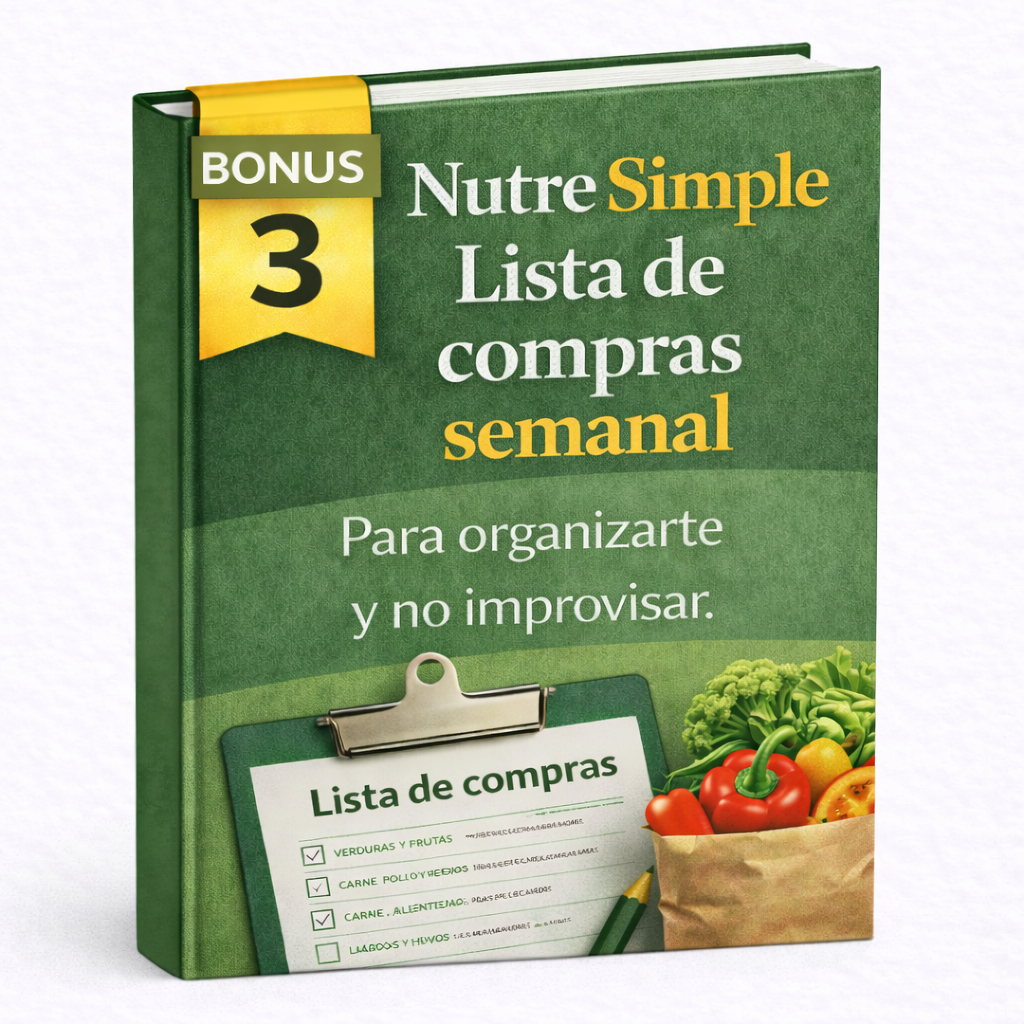 LIBRO DIGITAL NUTRE SIMPLE + 6 BONOS DE REGALO