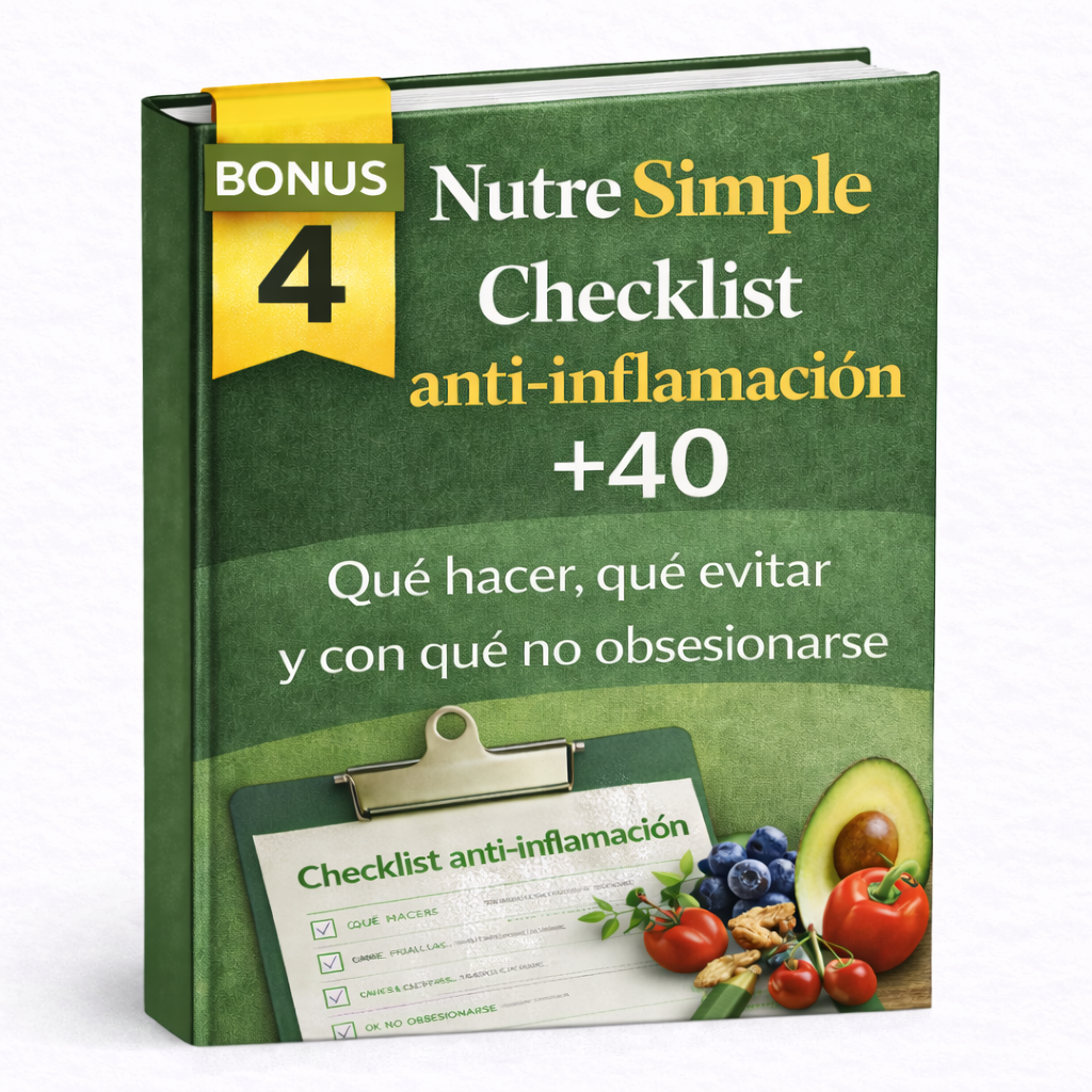 LIBRO DIGITAL NUTRE SIMPLE + 6 BONOS DE REGALO